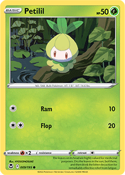 Petilil - SWSH12: Silver Tempest - Common - 009/195