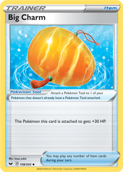 Big Charm - SWSH01: Sword & Shield Base Set - Uncommon - 158/202