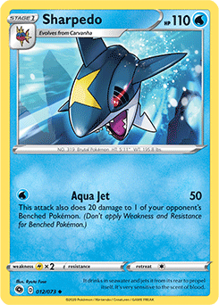 Sharpedo - Champion's Path - Uncommon - 26999