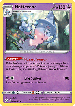 Hatterene - Champion's Path - Holo Rare - 20/73