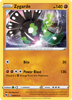 Zygarde - Champion's Path - Holo Rare - 28/73