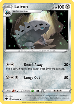 Lairon - SWSH03: Darkness Ablaze - Uncommon - 122/189