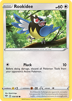Rookidee - SWSH03: Darkness Ablaze - Common - 154/189