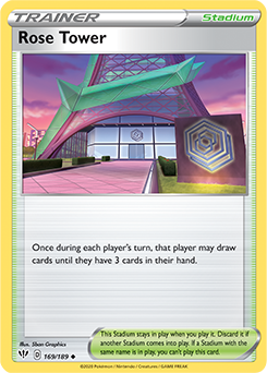 Rose Tower - SWSH03: Darkness Ablaze - Uncommon - 169/189