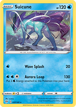 Suicune - SWSH03: Darkness Ablaze - Holo Rare - 037/189
