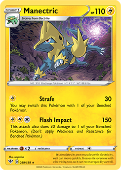 Manectric - SWSH03: Darkness Ablaze - Rare - 059/189