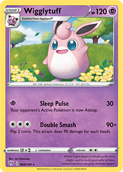 Wigglytuff - SWSH03: Darkness Ablaze - Rare - 068/189