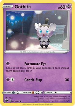 Gothita - SWSH03: Darkness Ablaze - Common - 073/189