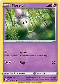 Morelull - SWSH03: Darkness Ablaze - Common - 079/189