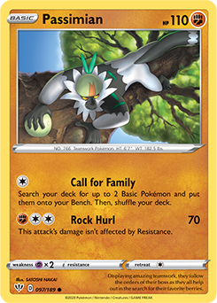 Passimian - SWSH03: Darkness Ablaze - Common - 097/189
