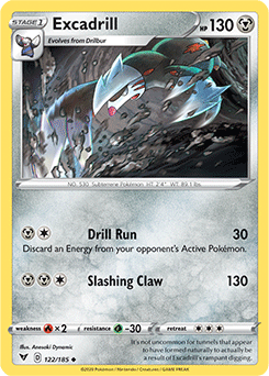 Excadrill - SWSH04: Vivid Voltage - Uncommon - 122/185