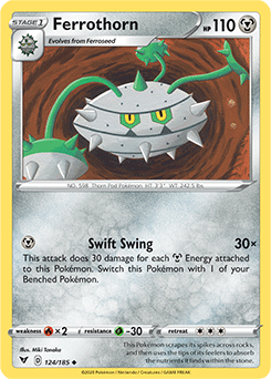 Ferrothorn - SWSH04: Vivid Voltage - Uncommon - 124/185