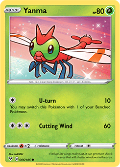 Yanma - SWSH04: Vivid Voltage - Common - 006/185