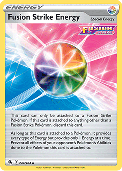 Fusion Strike Energy - SWSH08: Fusion Strike - Uncommon - 244/264