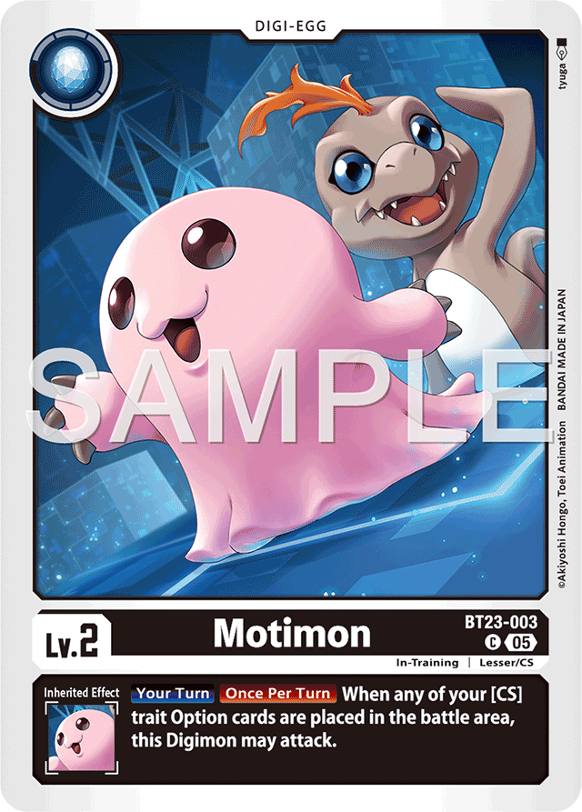 Motimon - Hackers' Slumber - Common - BT23-003 C