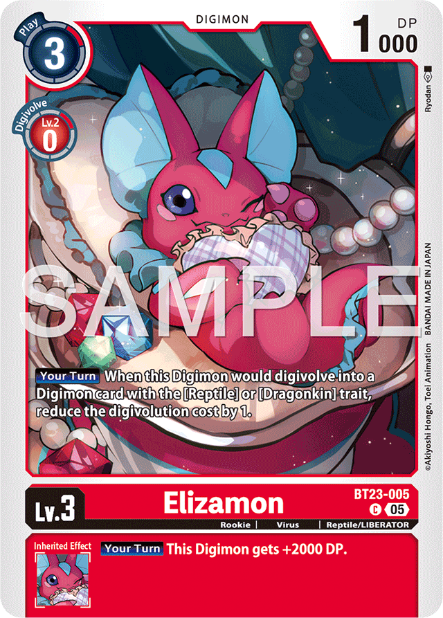 Elizamon - Hackers' Slumber - Common - BT23-005 C