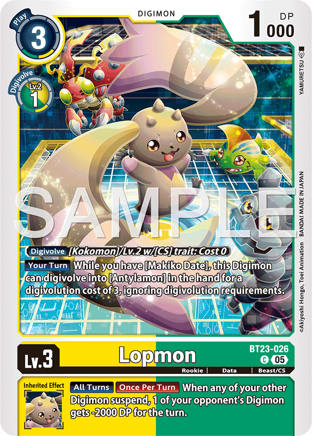 Lopmon - Hackers' Slumber - Common - BT23-026 C
