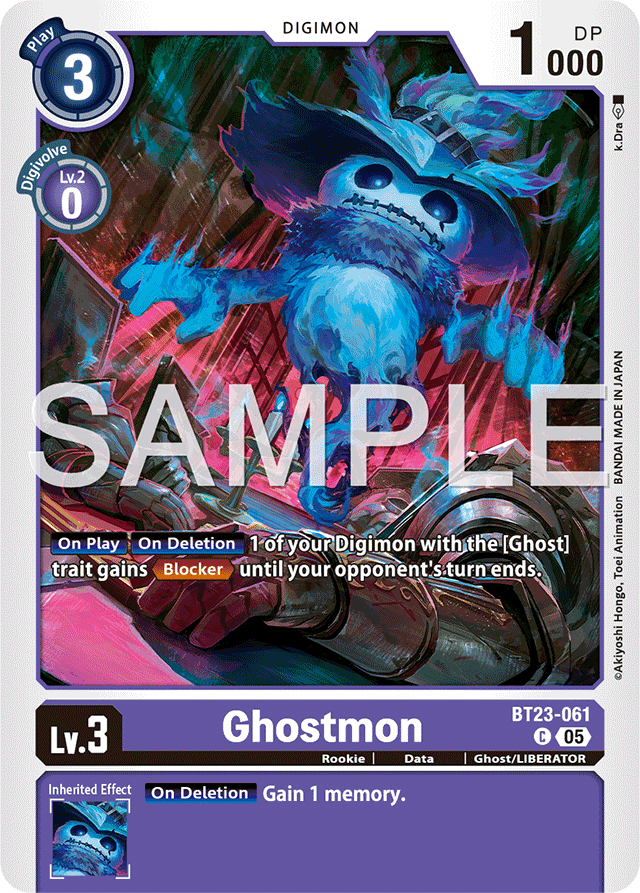 Ghostmon - Hackers' Slumber - Common - BT23-061 C