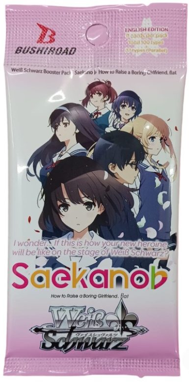 Saekano How to Raise a Boring Girlfriend. flat Booster Pack