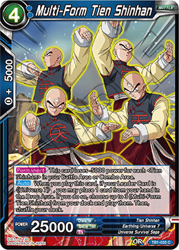 Multi-Form Tien Shinhan - Tournament of Power - Common - TB1-033