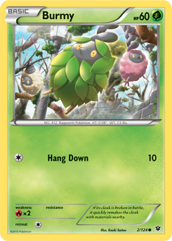 Burmy - XY - Fates Collide - Common - 2