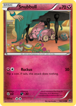 Snubbull - XY - Fates Collide - Common - 68