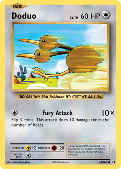 Doduo - XY - Evolutions - Common - 69