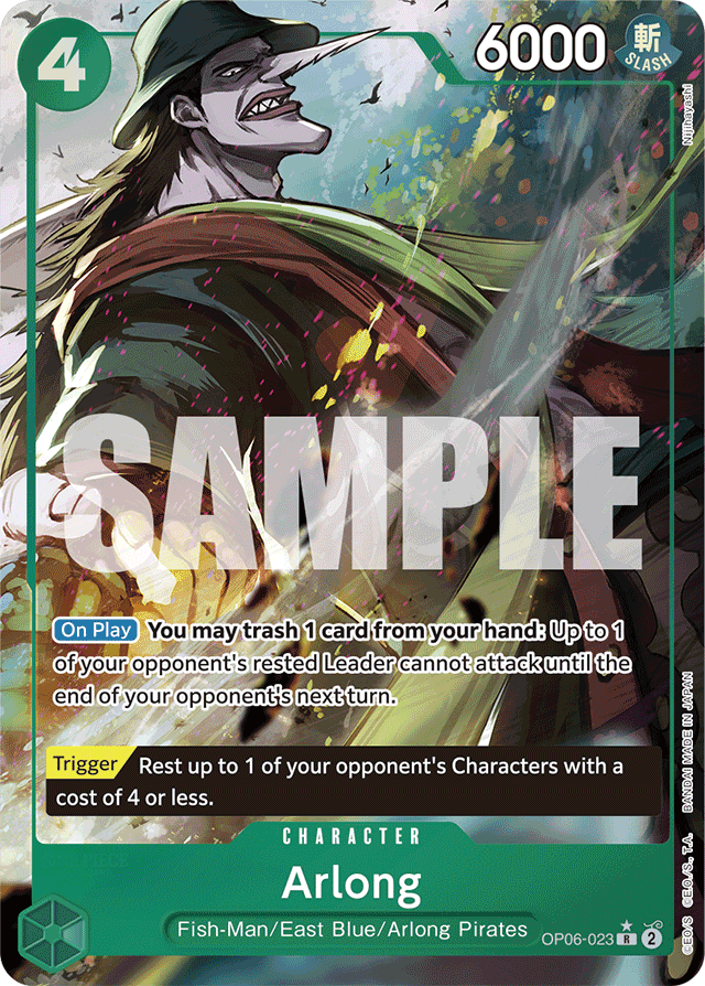 Arlong (Full Art) - Premium Booster -The Best- - R - OP06-023