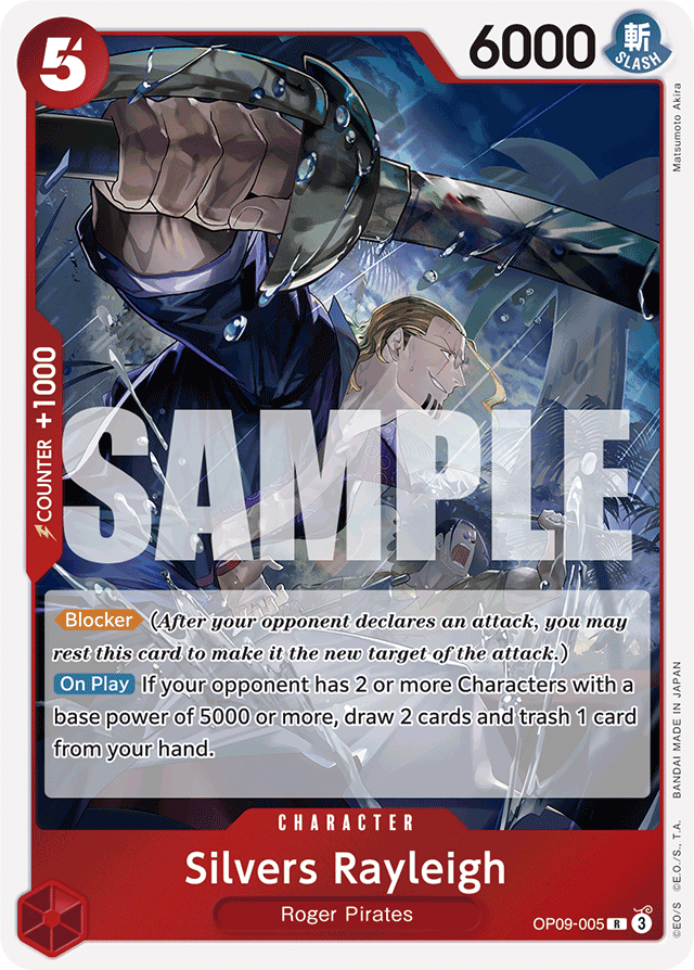 Silvers Rayleigh - Emperors in the New World - R - OP09-005