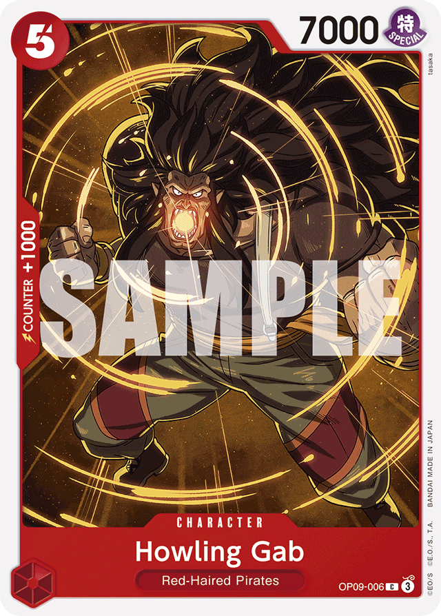Howling Gab - Emperors in the New World - C - OP09-006