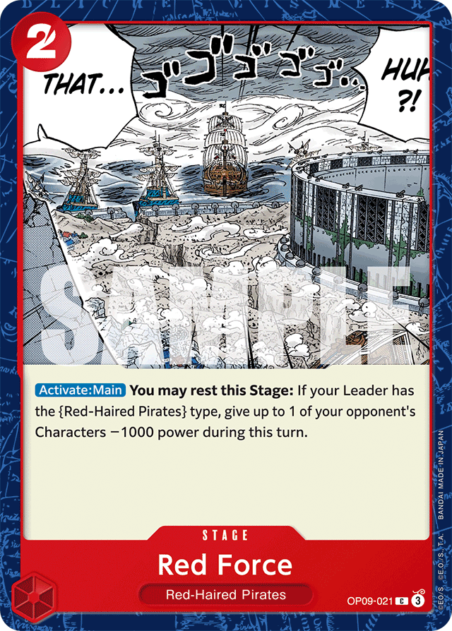 Red Force - Emperors in the New World - C - OP09-021