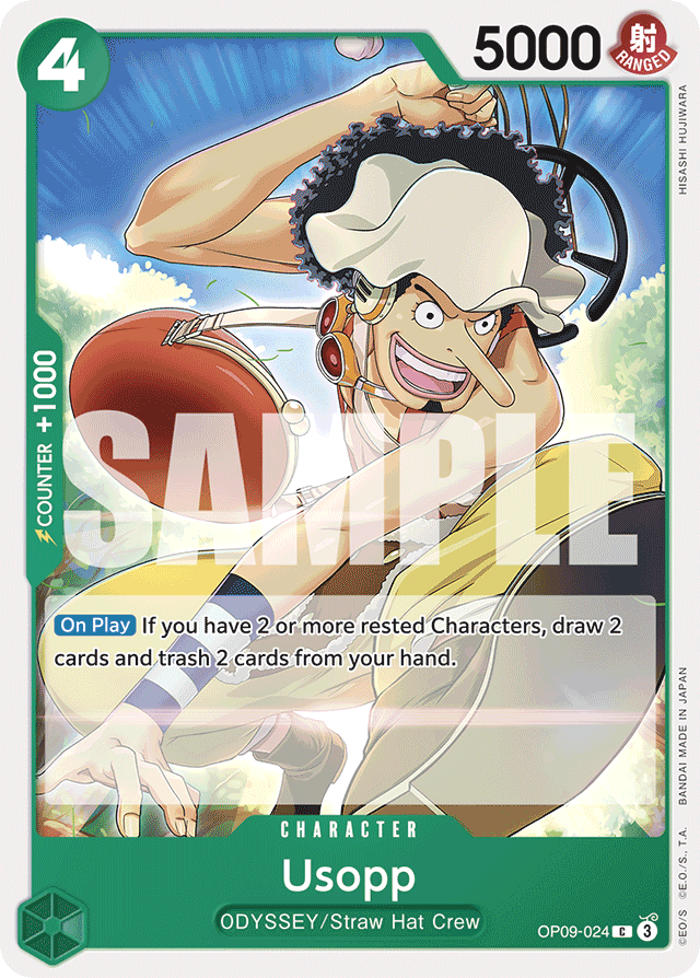 Usopp (024) - Emperors in the New World - C - OP09-024