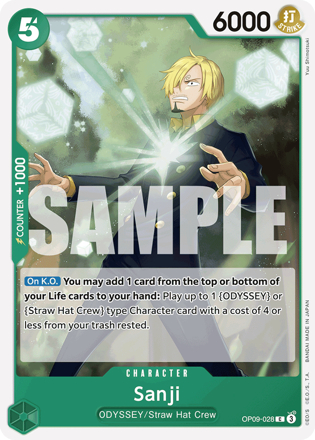 Sanji (028) - Emperors in the New World - C - OP09-028