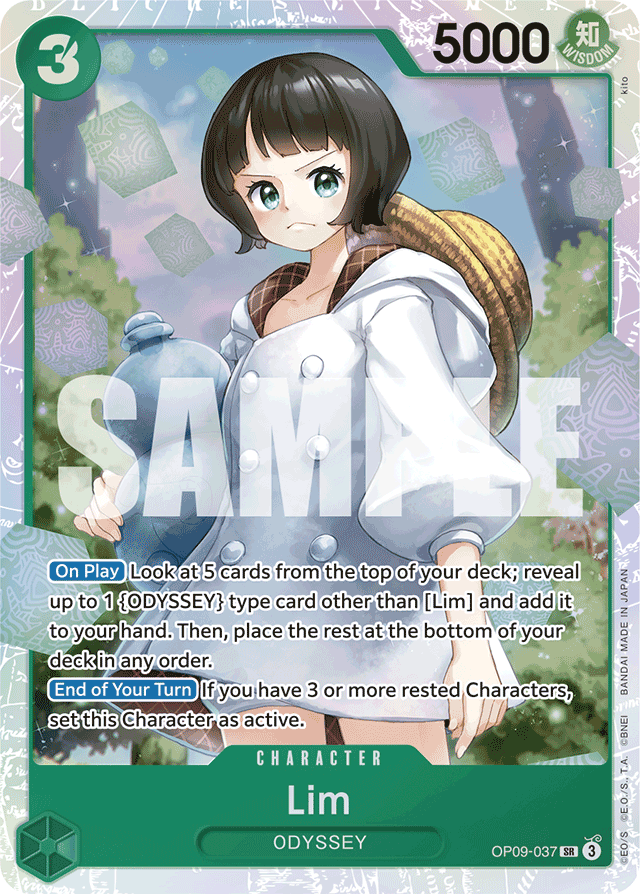 Lim (037) - Emperors in the New World - SR - OP09-037