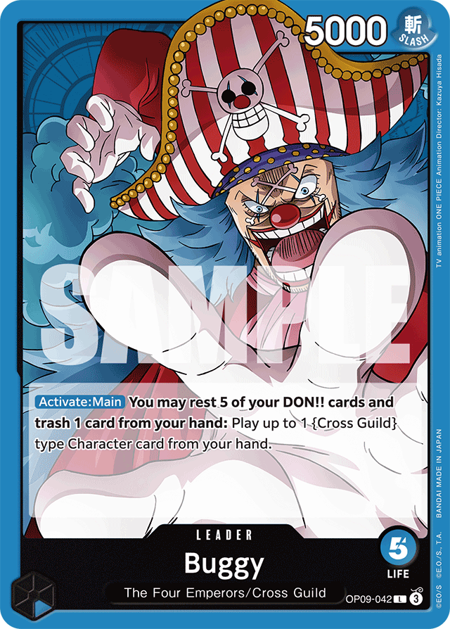 Buggy (042) - Emperors in the New World - L - OP09-042