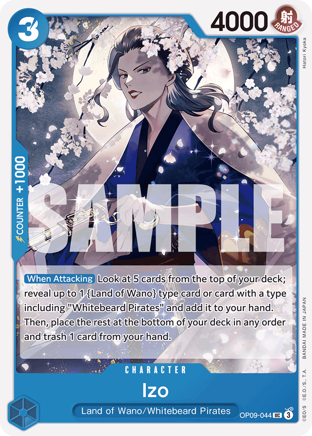Izo - Emperors in the New World - UC - OP09-044
