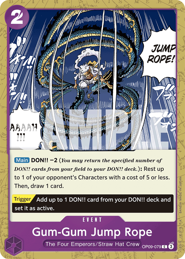 Gum-Gum Jump Rope - Emperors in the New World - C - OP09-079