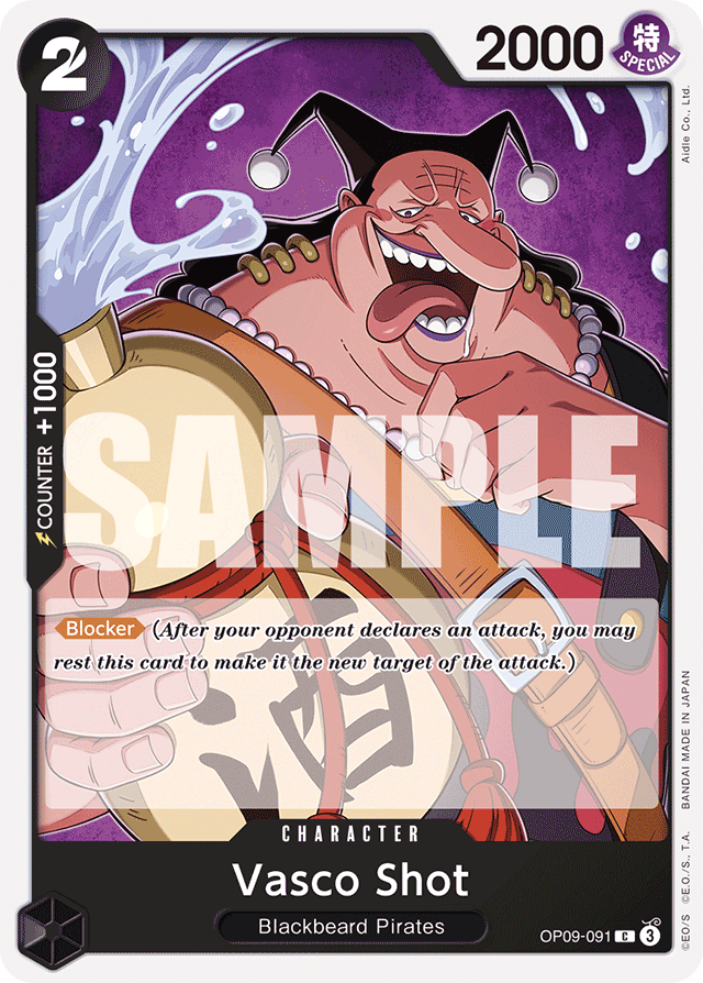 Vasco Shot - Emperors in the New World - C - OP09-091