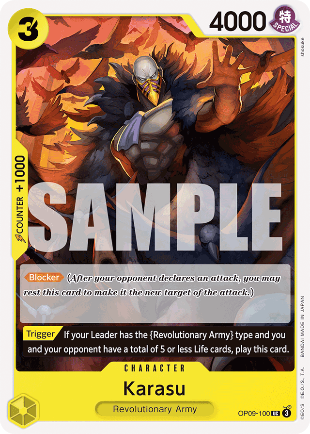 Karasu - Emperors in the New World - UC - OP09-100