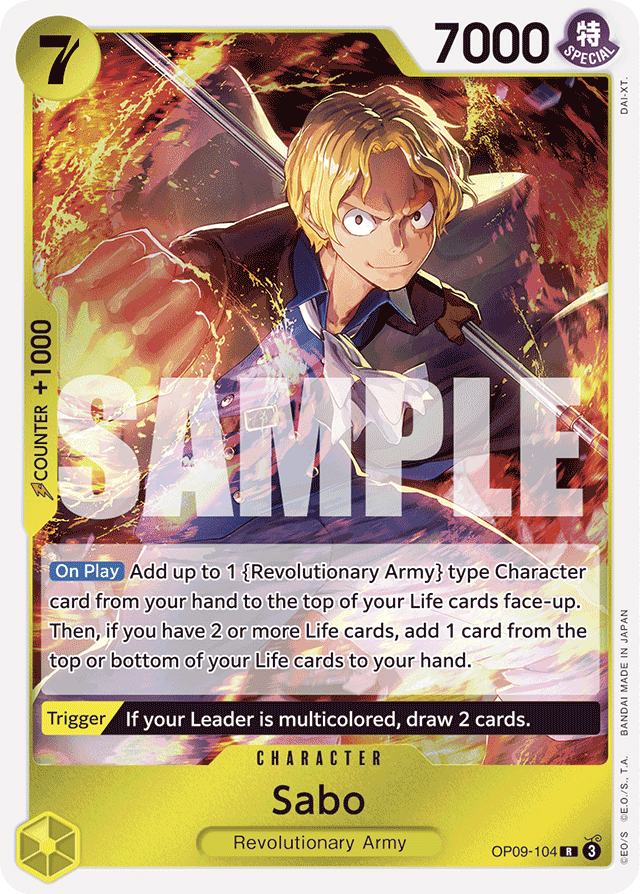 Sabo (104) - Emperors in the New World - R - OP09-104