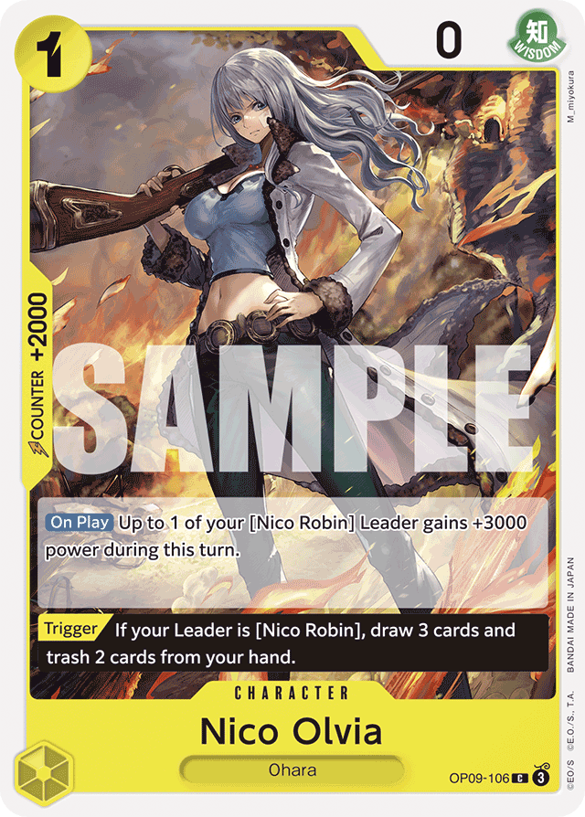 Nico Olvia - Emperors in the New World - C - OP09-106