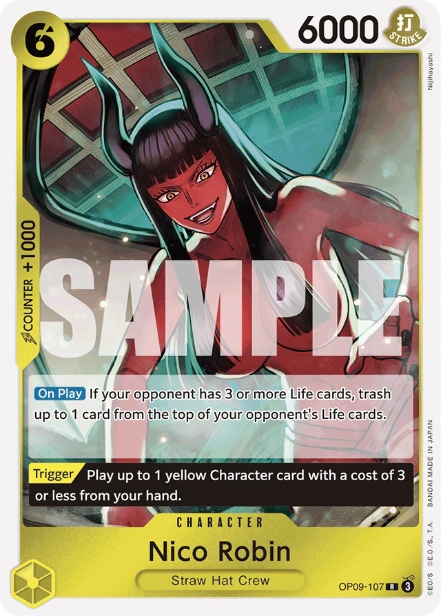 Nico Robin (107) - Emperors in the New World - R - OP09-107