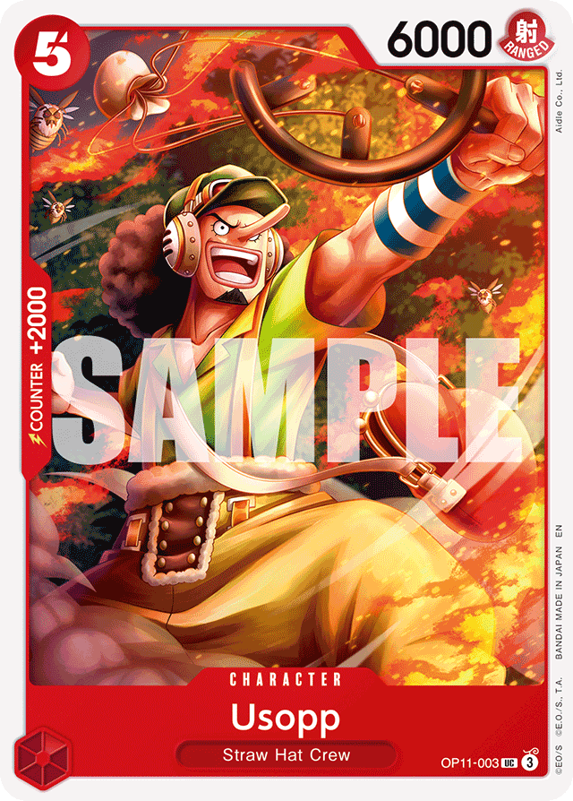 Usopp - A Fist of Divine Speed - UC - OP11-003