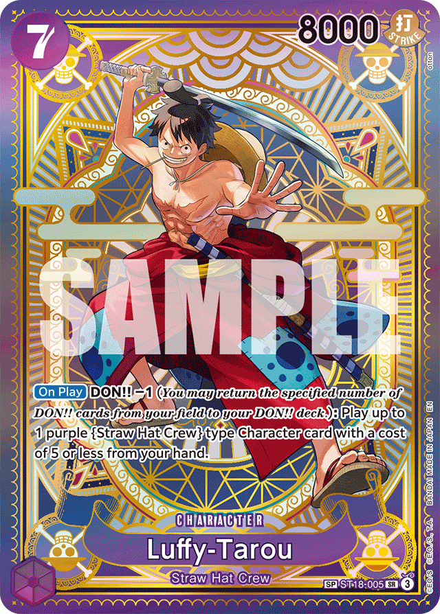 Luffy-Tarou (SP) - A Fist of Divine Speed - SR - ST18-005