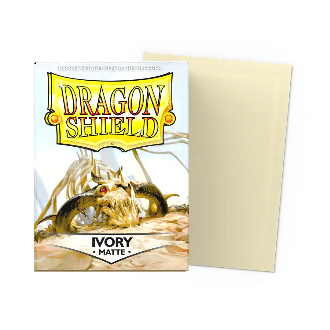 Dragon Shield Ivory - Matte Sleeves - Standard