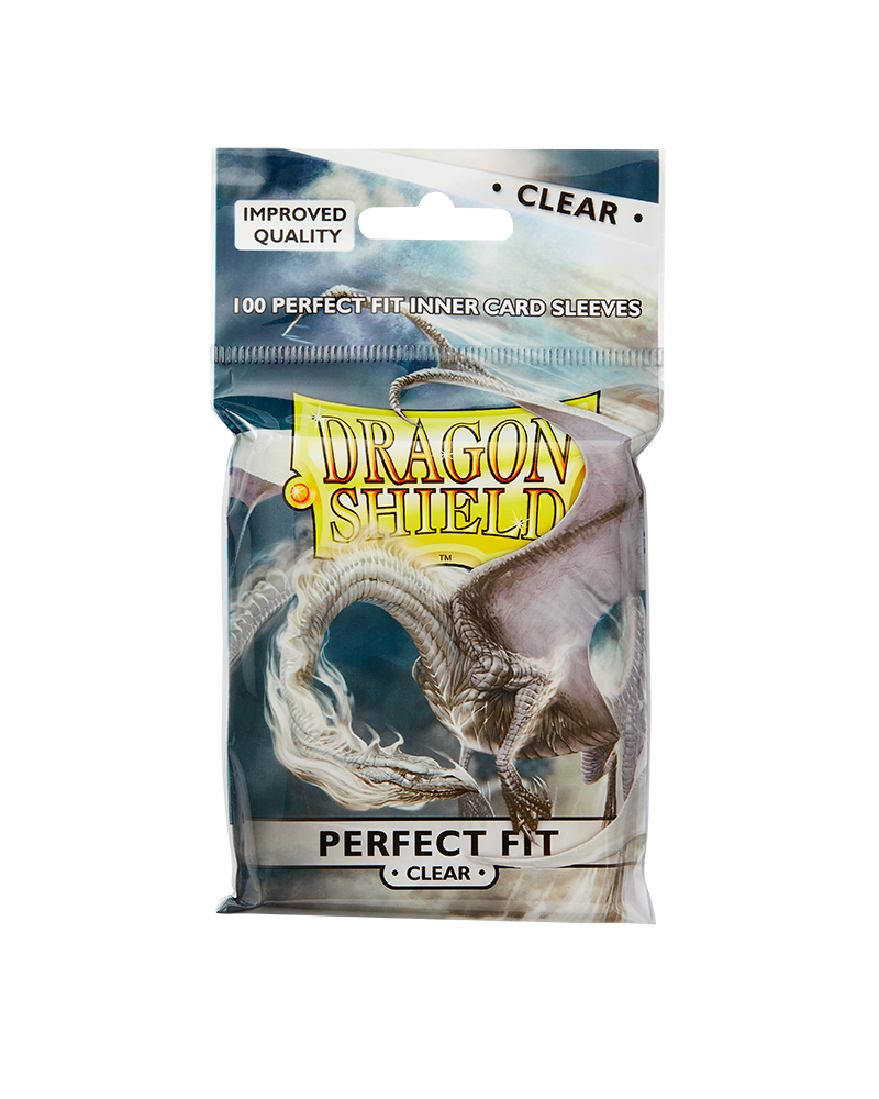 Dragon Shield Clear  - Toploading Perfect Fit Sleeves -  Standard