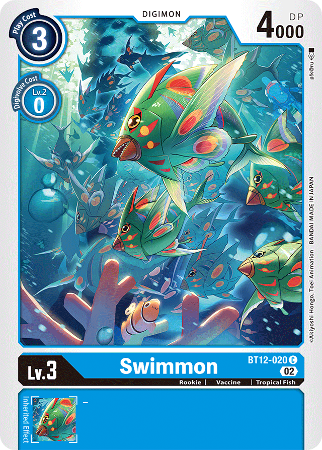 Swimmon - Across Time - Common - BT12-020 C