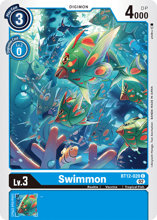 Swimmon - Across Time - Common - BT12-020 C
