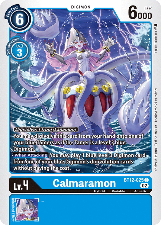 Calmaramon - Across Time - Common - BT12-025 C