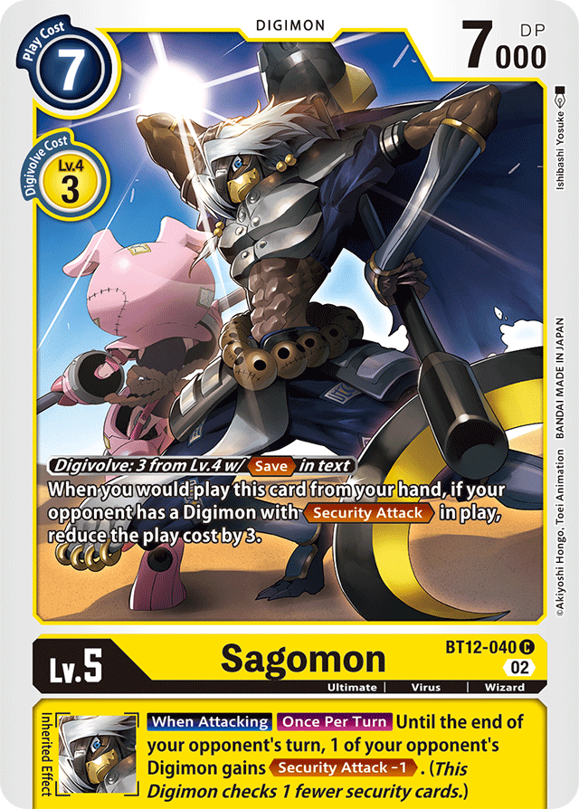 Sagomon - Across Time - Common - BT12-040 C